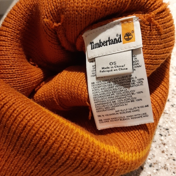 NWT Timberland Orange Hat - Picture 6 of 8